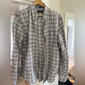 Rye Blue and Red Plaid Shirt